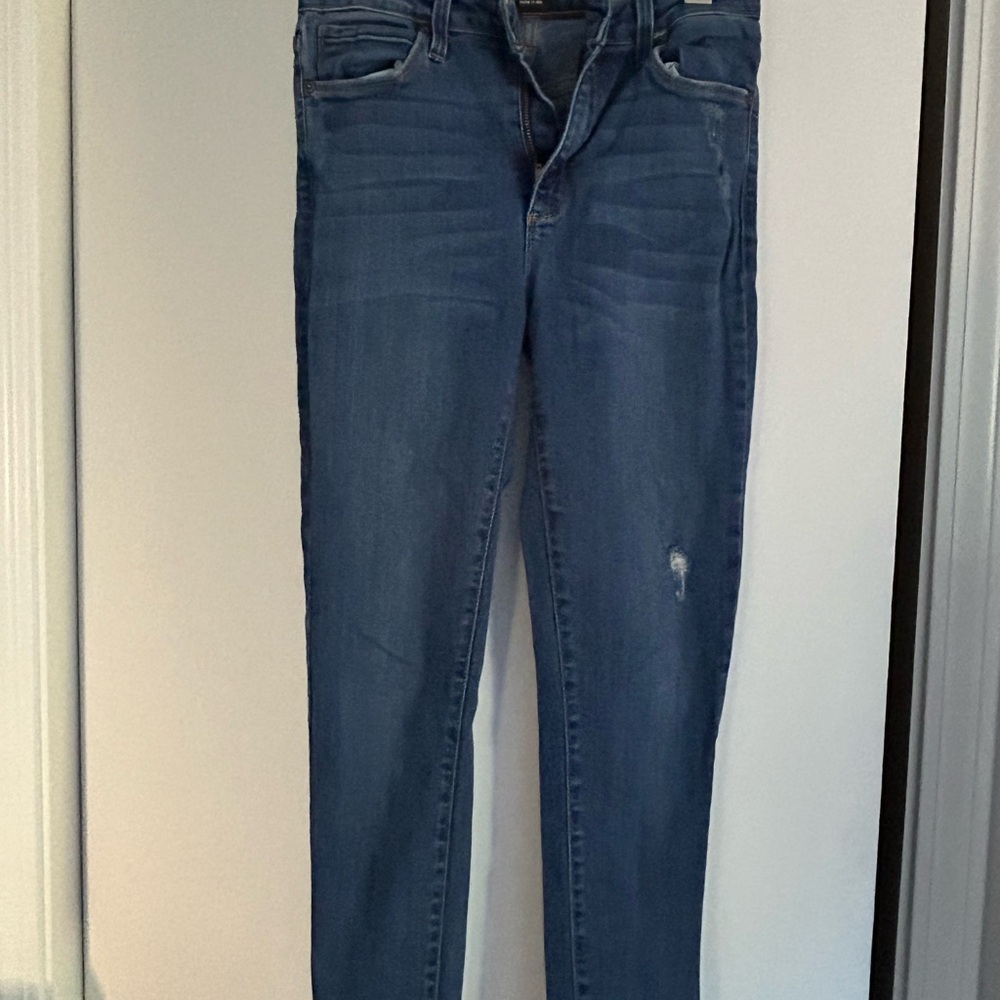 Just Black Women's Skinny Jeans in Deep Blue